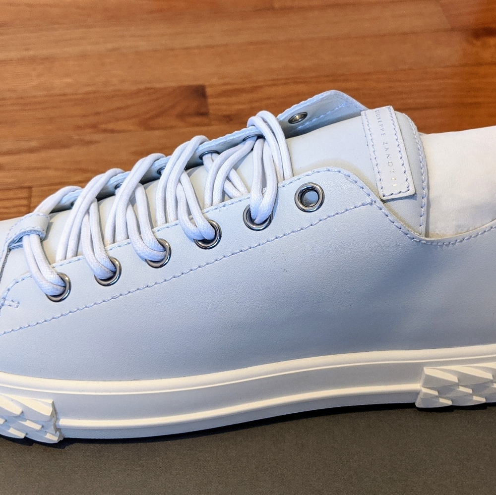 Giuseppe Zanotti "Blabber" Low-Top Sneakers White - Picture 6 of 8